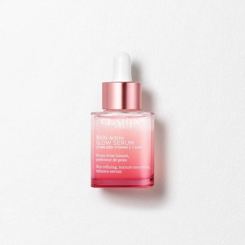 Clarins Multi-Active Glow Serum - Glättendes Gesichts-Serum für Ausstrahlung 30 ml