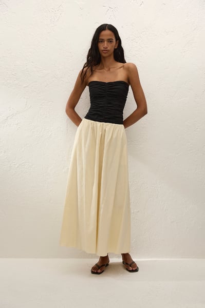 Faithfull the Brand Sant Roc Maxi Dress Black Milk