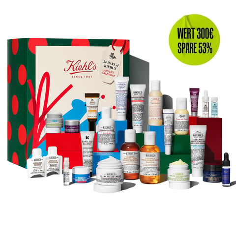 24 Tage im Kiehl's Adventskalender – Kiehl's Hautpflege-Adventskalender
