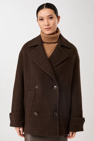 LangerChen Cabanstyle in Herringbone (Coffee/Black)
