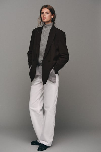 ZARA DOPPELREIHIGER OVERSIZE-BLAZER