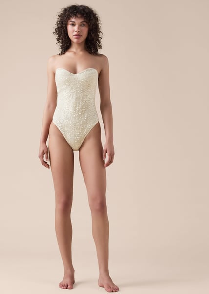 Calzedonia Badeanzug Sequin Net