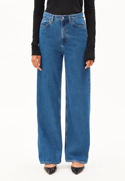 ARMEDANGELS ENIJAA HIGH WAIST WIDE JEANS | daydream