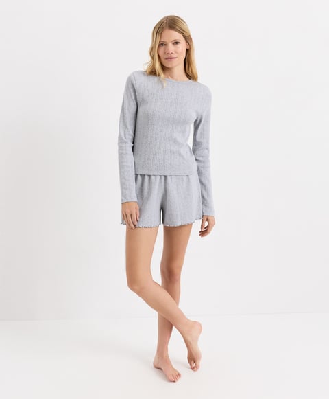 Organic Pointelle Twilight Set