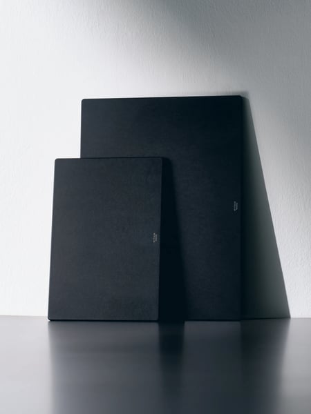 Within Mood Cutting Board Set, black, small + large + Board Butter