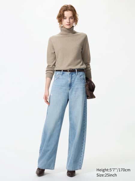 UNIQLO Baggy Jeans (Barrel Leg) für Erwachsene