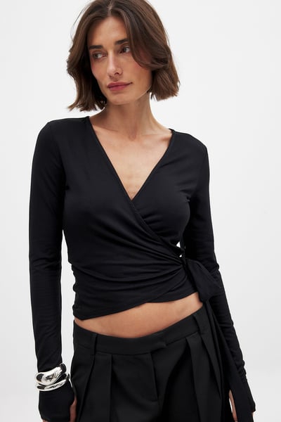 BALLET - Langarmshirt - black