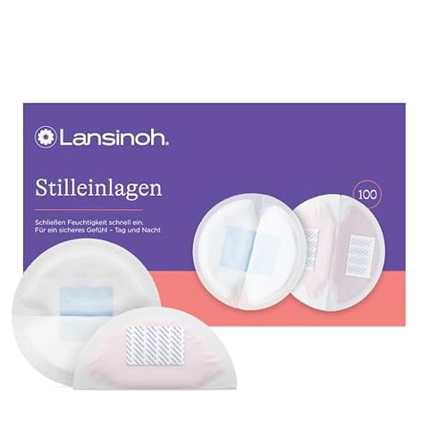 Lansinoh Stilleinlagen Blue Lock, 100 Stück