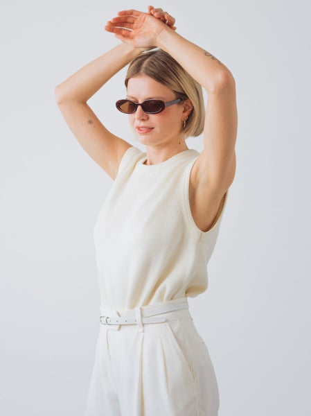 Strick-Tanktop