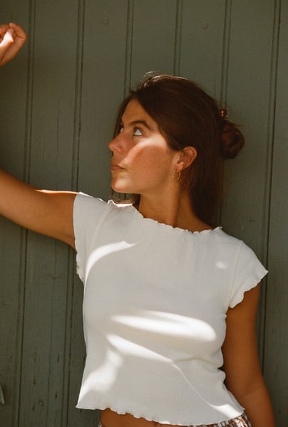 Nénés Paris Loulou Top - White