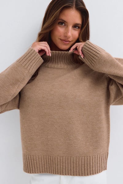 Gina Tricot Knitted turtleneck sweater