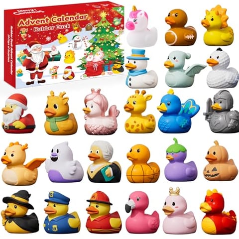CilHee Enten Adventskalender 2026 Kinder, 24 Tage Weihnachtskalender