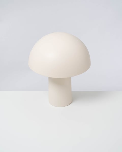 Cogumelo Keramiklampe sand