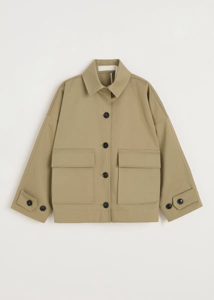 aiayu Ritu jacket twill | Classic khaki