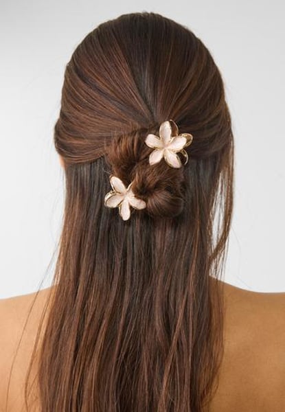Stradivarius 3-teiliges Blumen-Klammerset