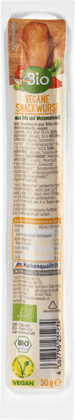 Vegane Snackwurst, 50 g
