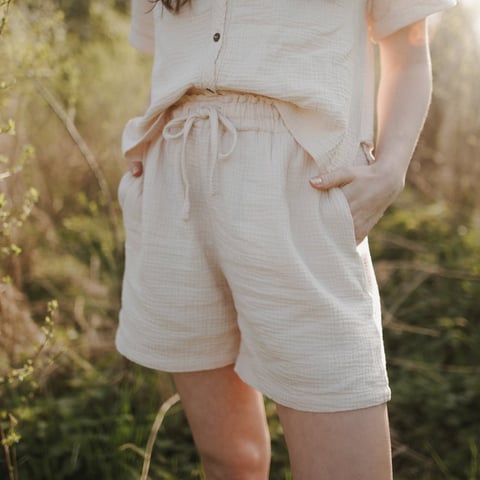 Musselin Shorts Leja