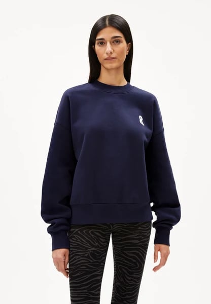 ARMEDANGELS ICONIC Å ALIZAA SWEATSHIRT | tinted navy