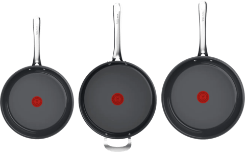 Tefal Cook Prima by Jamie Oliver Bratpfannenset 24 + 28 cm + Schmorpfanne 26 cm