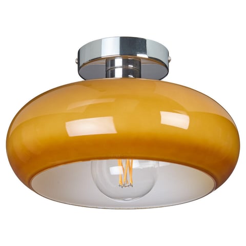 Kwantum Plafondlamp Leda Bruin
