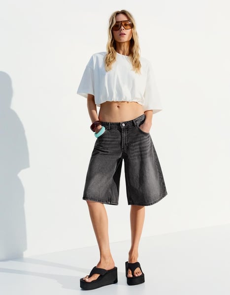 Baggy Jort-Bermudas
