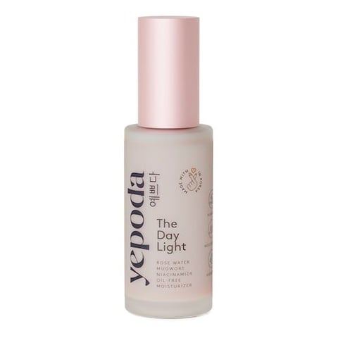 Yepoda - The Day Light - Ölfreie Tagescreme Mit Rosenwasser, Beifuß Und Niacinamid - hydrate The Day Light 50ml