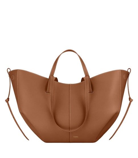 Polène Cyme Edition Camel Genarbtes Leder