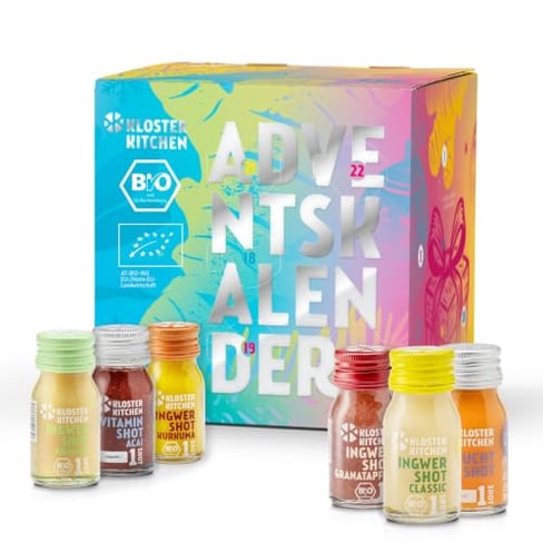 Kloster Kitchen Bio Ingwer Shots Adventskalender 2026
