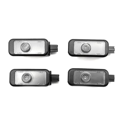 4 Pcs 4 Ring LED Projection Door Light For A3 A4 A5 Q3 Q2 Q5 A6 A7 S3 S4 S5 S6 S7 8YG 947 415 8YG947415