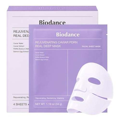 Biodance - Rejuvenating Caviar Pdrn Mask - Regenerierende Maske Mit Kaviar & Pdrn - rejuvenating Caviar Pdrn - Box