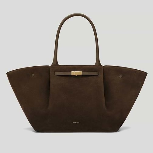 DeMellier The New York  Mokka Wildleder & Mokka glatt
