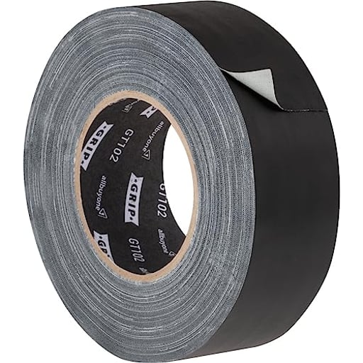 GRIP Eventbasics Gaffa Tape matt GT 102-50 mm x 50 m - schwarz