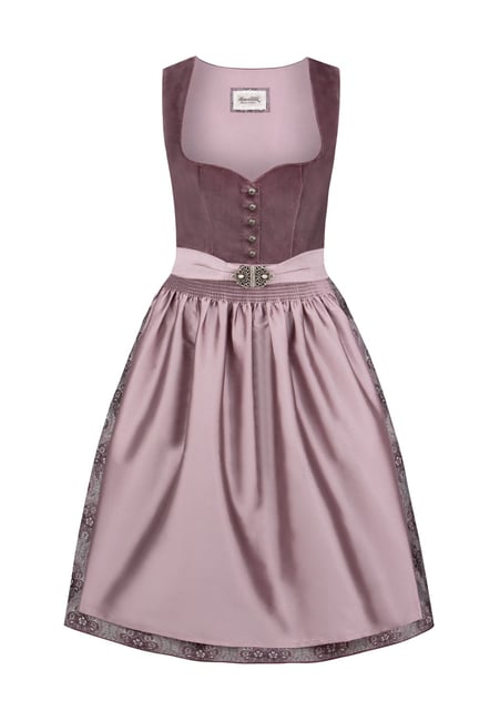 STOCKERPOINT Dirndl "Indira", Herz-Ausschnitt, für Damen, braun, 34