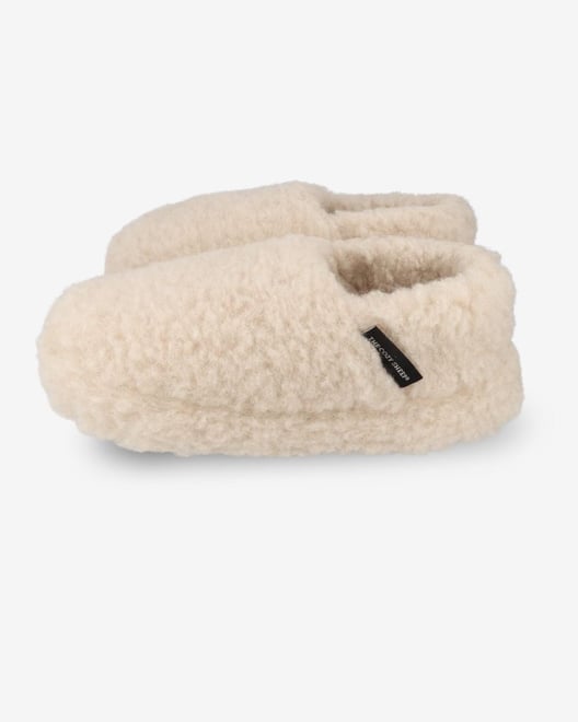 The Cozy Sheep Hausschuhe aus Merinowolle – Beige