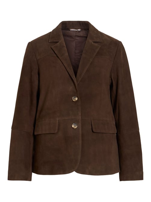 VILA VIIDA WILDLEDER BLAZER - Brown