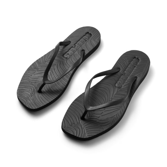 SLEEPERS Tapered Black Flip Flop