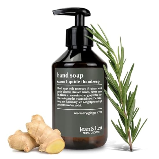 Jean & Len Rosmarin & Ingwer Handseife, 250 ml