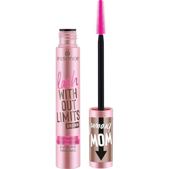 essence lash WITHOUT LIMITS BROWN EXTREME LENGTHENING & VOLUME MASCARA 02