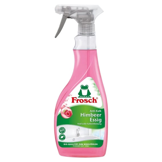 Frosch Himbeer-Essig Entkalker mit Sprühkopf 500 ml