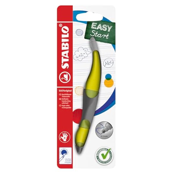 STABILO - Ergonomischer Tintenroller für Rechtshänder - EASYoriginal