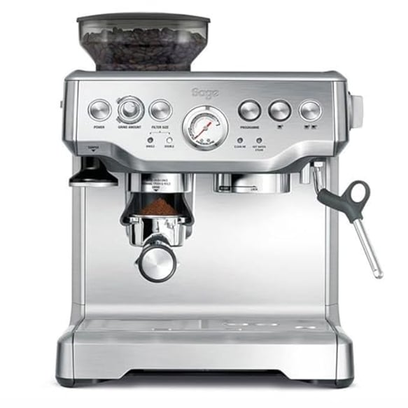 Sage The Barista Express, Kaffeemaschine, Gebürsteter Edelstahl