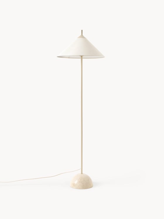 Westwing Stehlampe Vica mit Marmorfuß