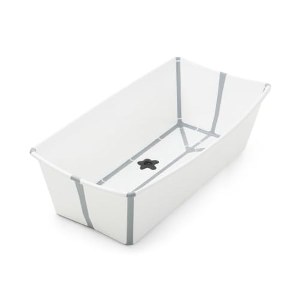 Stokke Flexi Bath XL Babybadewanne faltbar, Weiß, 0–6 Jahre