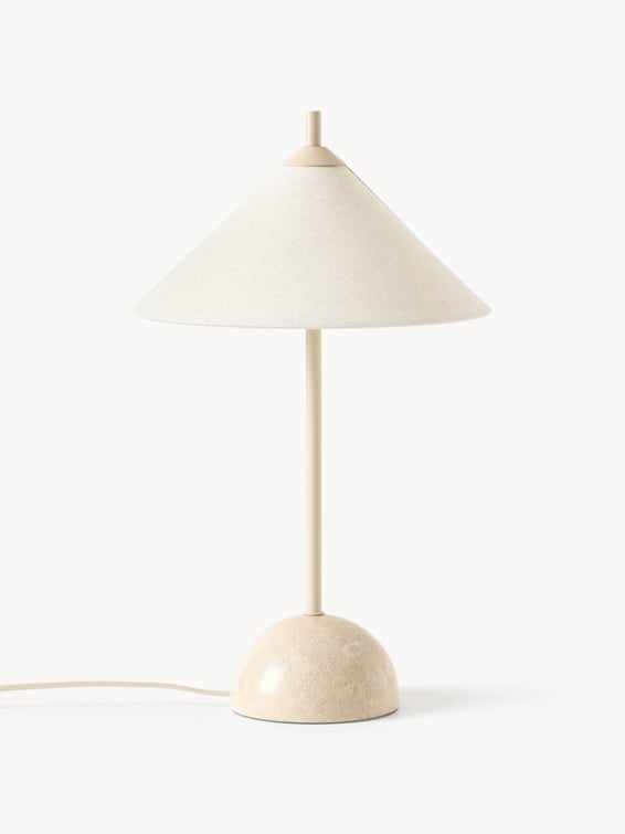 Tischlampe Vica mit Marmorfuß