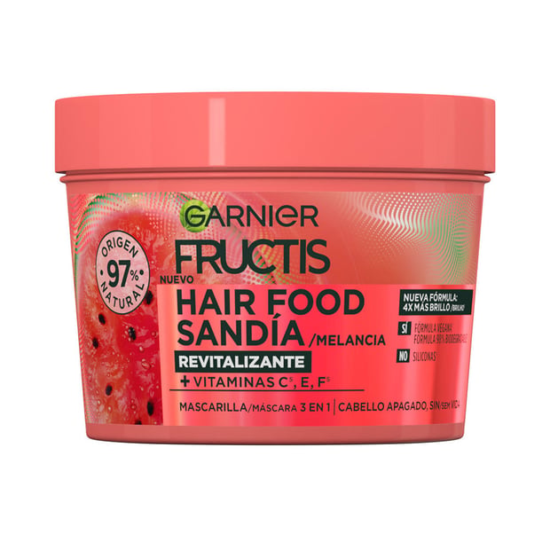 Fructis Hair Food Revitalisierende Wassermelonenmaske 350 ml