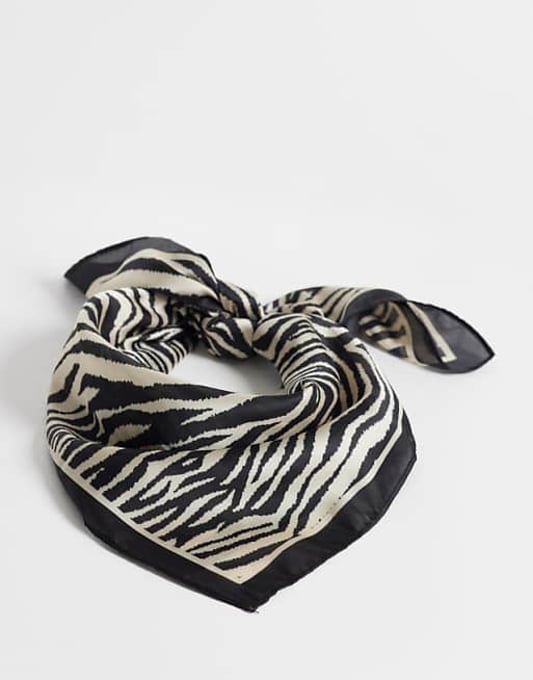 Sui Ava Kopftuch mit Zebra-Print
