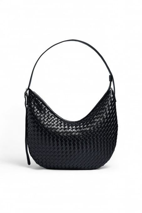 Woven Rounded Handbag