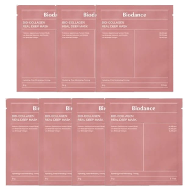 Biodance - Bio-Collagen Real Deep Mask - 1pc (7ea) Set