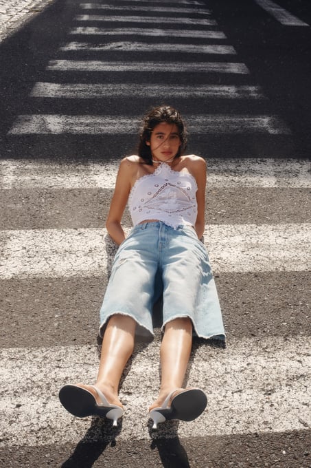 H&M Bermudashorts aus Denim