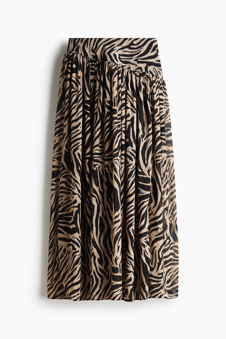 H&M Maxirock aus Chiffon
